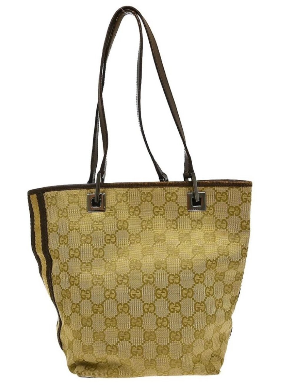 Gucci Beige GG Hand Tote Bag